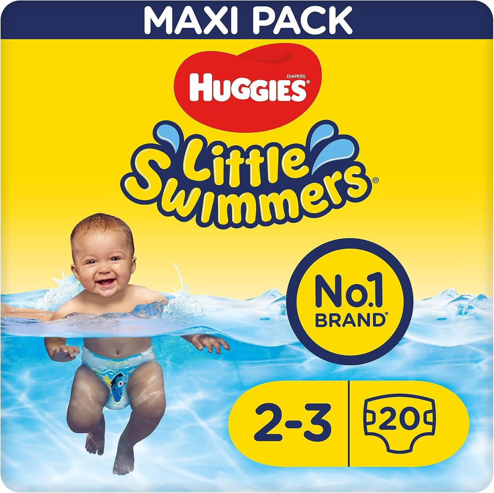 Huggies Little Swimmers Schwimmwindeln, Größe 2-3 (3-8 kg), 1 Packung mit 20 Stücke