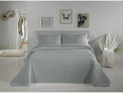 Pierre Cardin - Bouti Dots - Bett 180 cm - Farbe Grau C5 Bettdecken und Steppdecken Naty Shop Grau, C5 Bett 180 cm