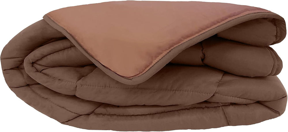 Calgary Bettbezug Polyester Schokolade/Mocca, Polyester, Schokolade/Mokka, 240 x 220 x 1 cm. Bettdecken und Steppdecken Naty Shop 240 x 220 x 1 cm