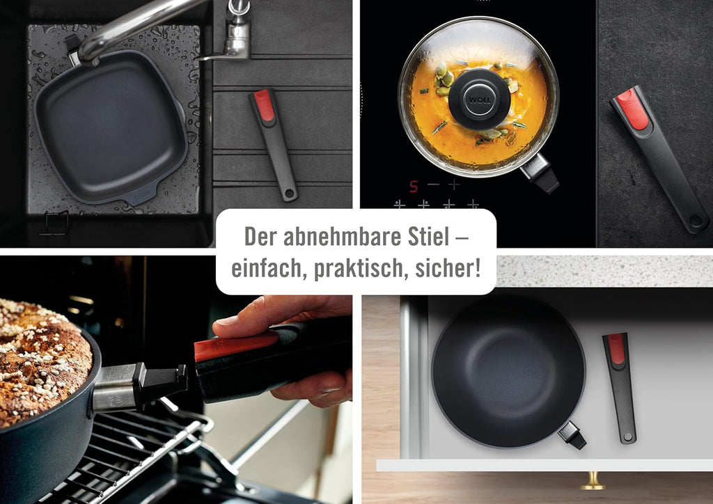 Woll Diamond Lite High-Rim Pan - inducție Oale si Tigai Naty Shop