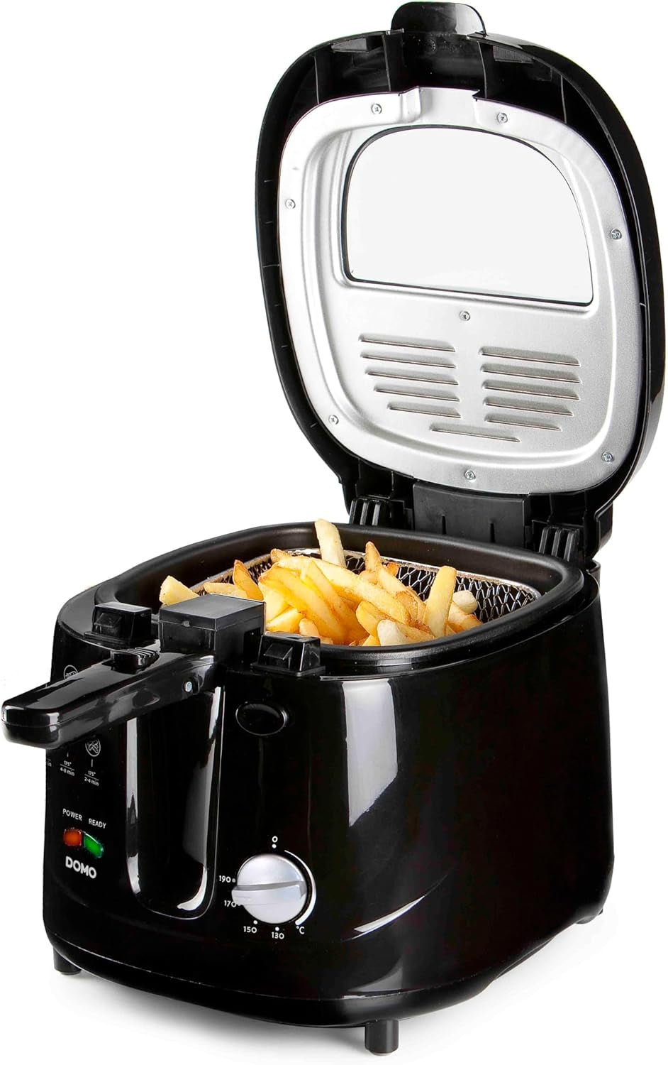 Domo Fritteuse B-Smart DO461FR, schwarz, 2,5 Liter Haushaltsgeräte Naty Shop Standardtitel