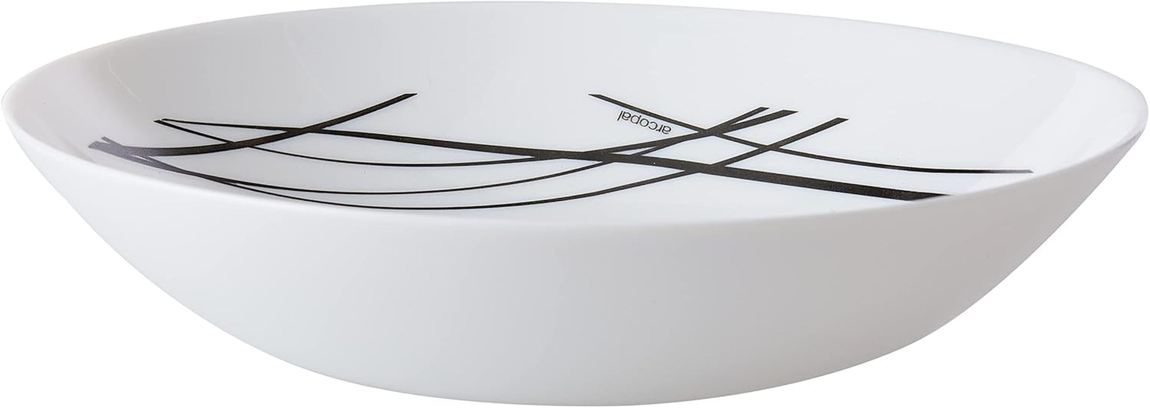 Luminarc Domitille Tafelservice, 18-Teilig, Opal, Keramik, Weiß Geschirrsets Naty Shop