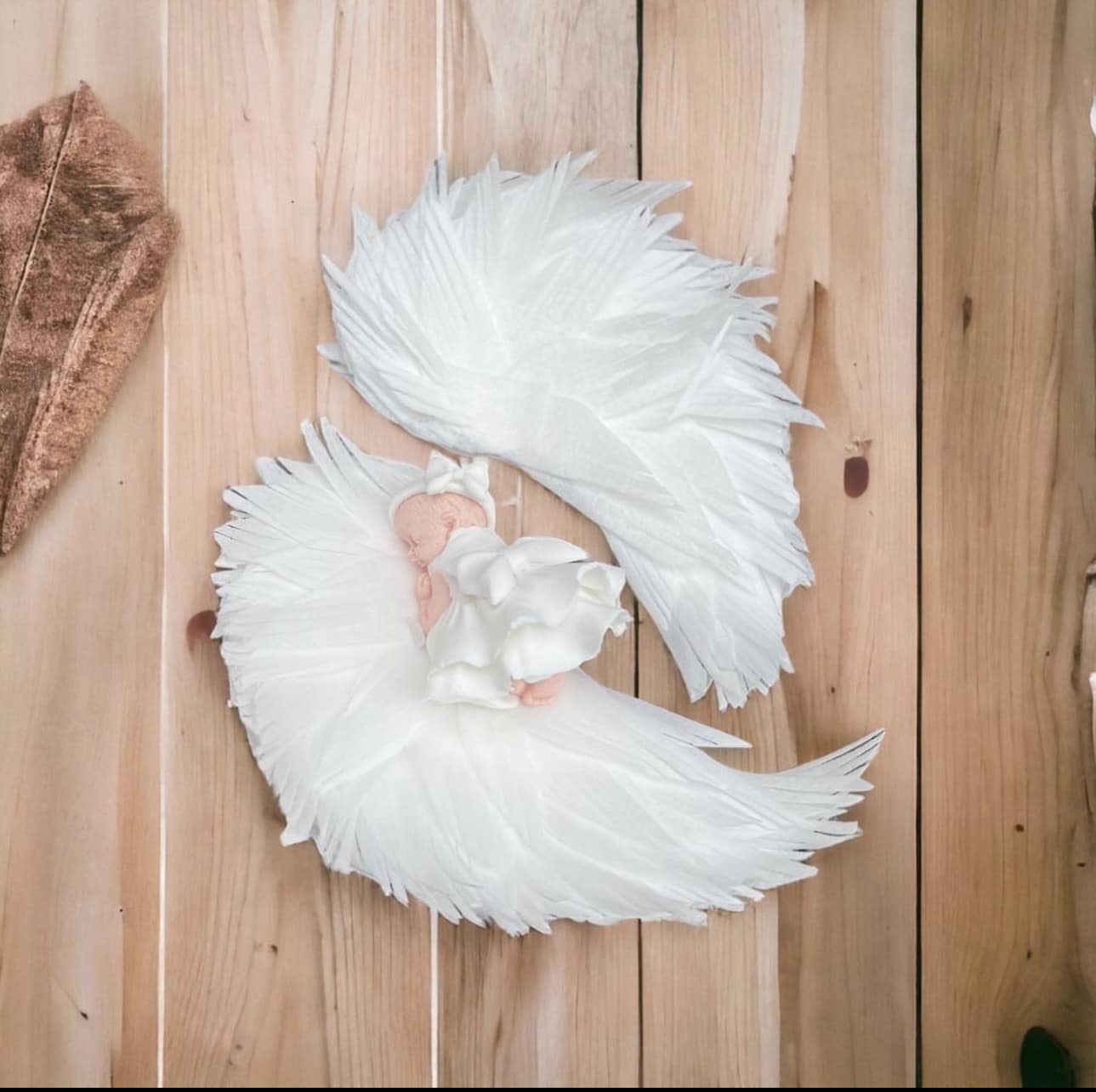 Essbare Dekoration, Taufe, Mädchen