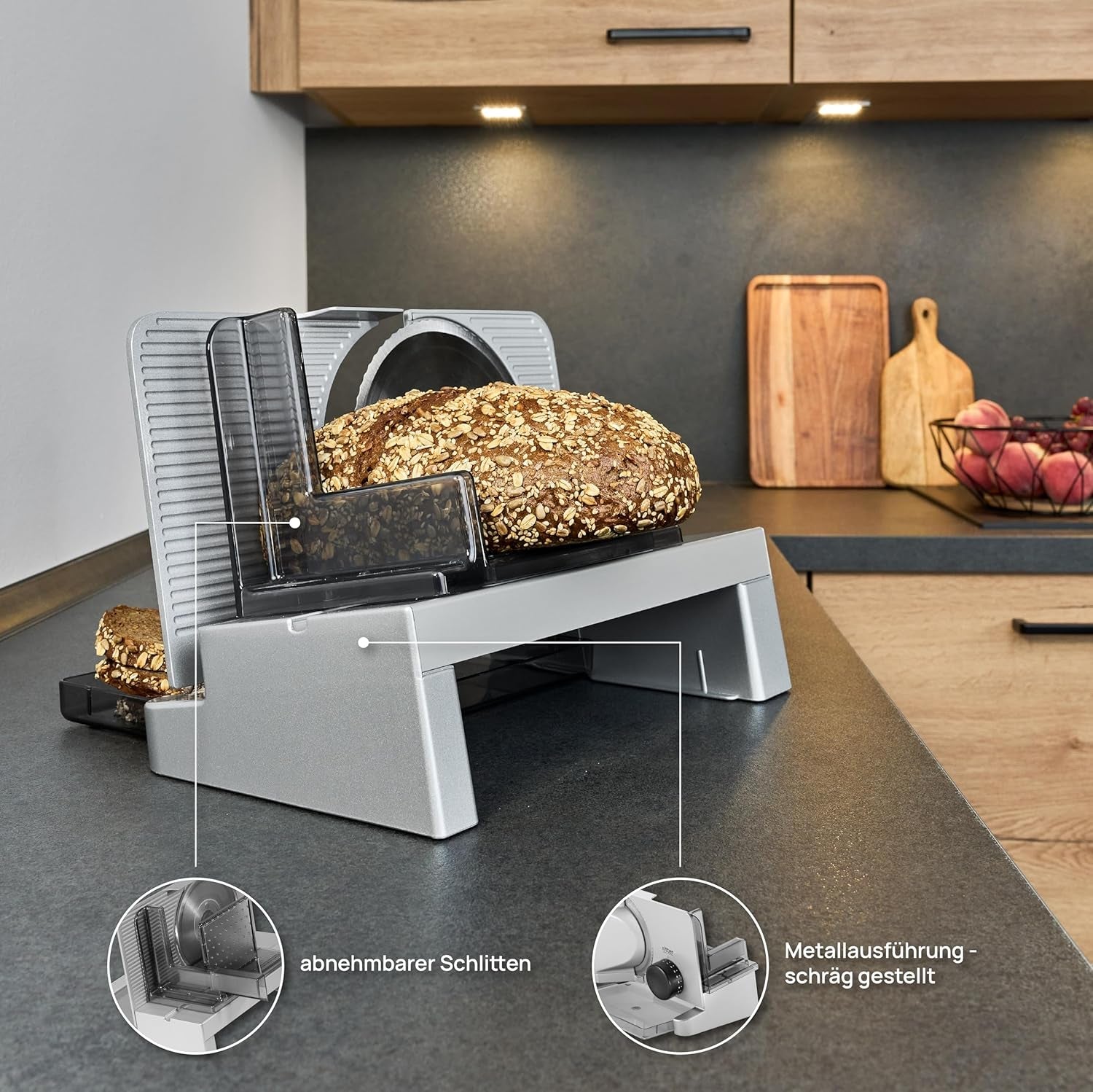 Ritter E 16 Multifunktions-Elektroschneider Rasnites und Allesschneider Naty Shop