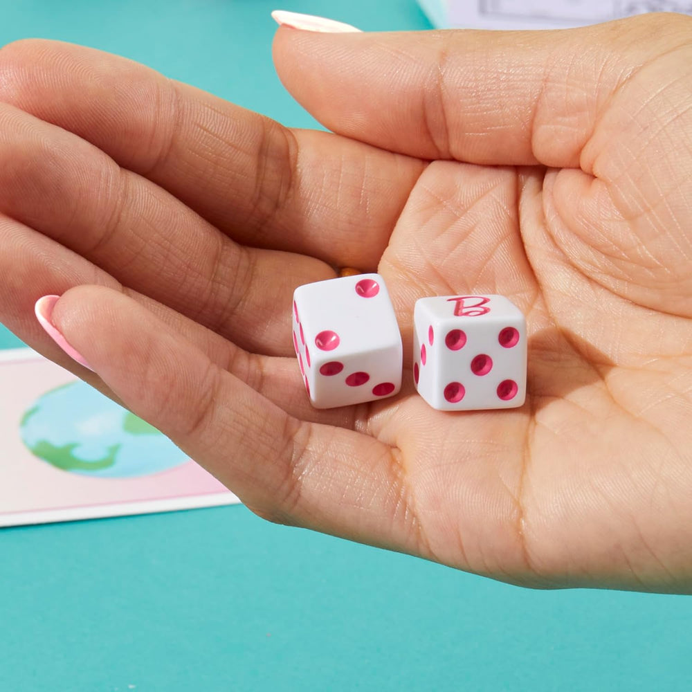 Barbie Edition, das klassische Brettspiel, inspiriert von Barbies Traumwelt und ihren Abenteuern, ist ein originelles Spiel für Kinder und Jugendliche.