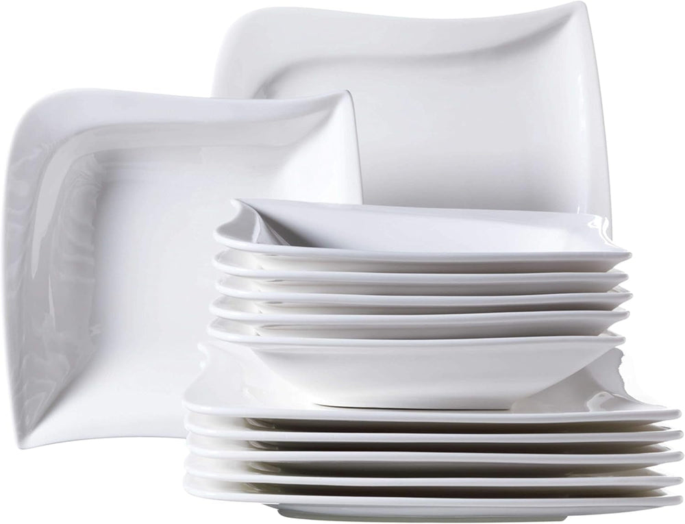 Mäser Serie La Musica, Kombiservice, Porzellangeschirr-Sets Naty Shop Speiseservice 12-tlg