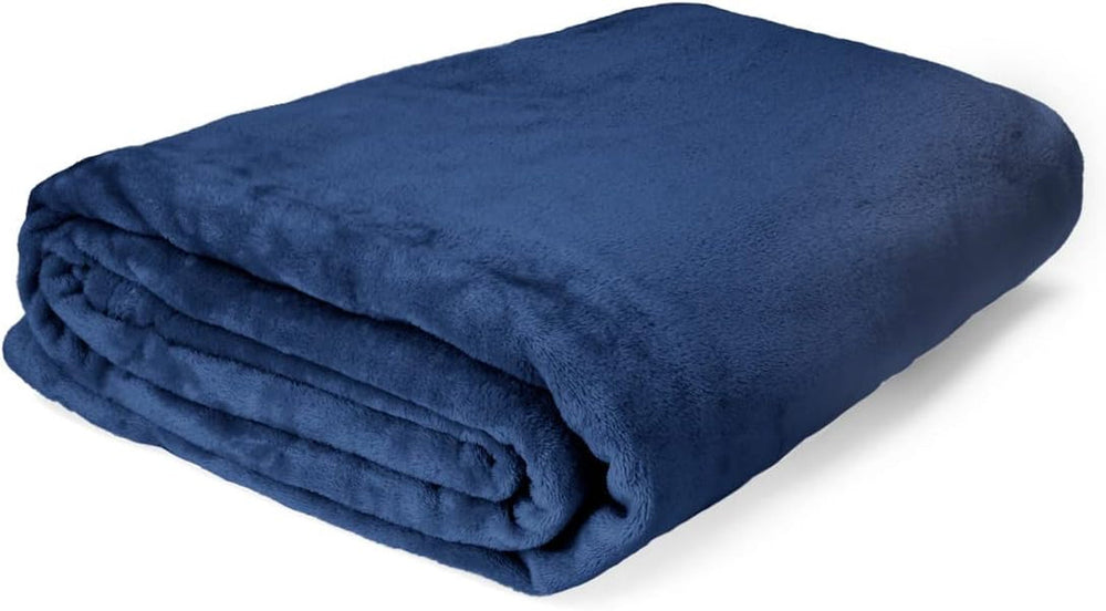 HOMLA Pătură roșie din fleece pufoasă și caldă - pentru canapea și pat Pătură confortabilă Pătură de canapea Pătură de living - ușor de întreținut 150 X 200 cm Roz Paturi si Cuverturi Besuche den HOMLA-Store Albastru marin Mukava Poliester 200X220 Cm