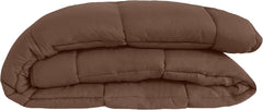 Calgary Bettbezug Polyester Schokolade/Mocca, Polyester, Schokolade/Mokka, 240 x 220 x 1 cm. Bettdecken und Steppdecken Naty Shop