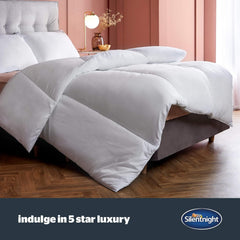 Plapumă Silentnight Hotel Collection pentru paturi duble, 13.5 TOG, alb, microfibră, alb, pat simplu 135 X 200Cm Plapumi si pilote Naty Shop