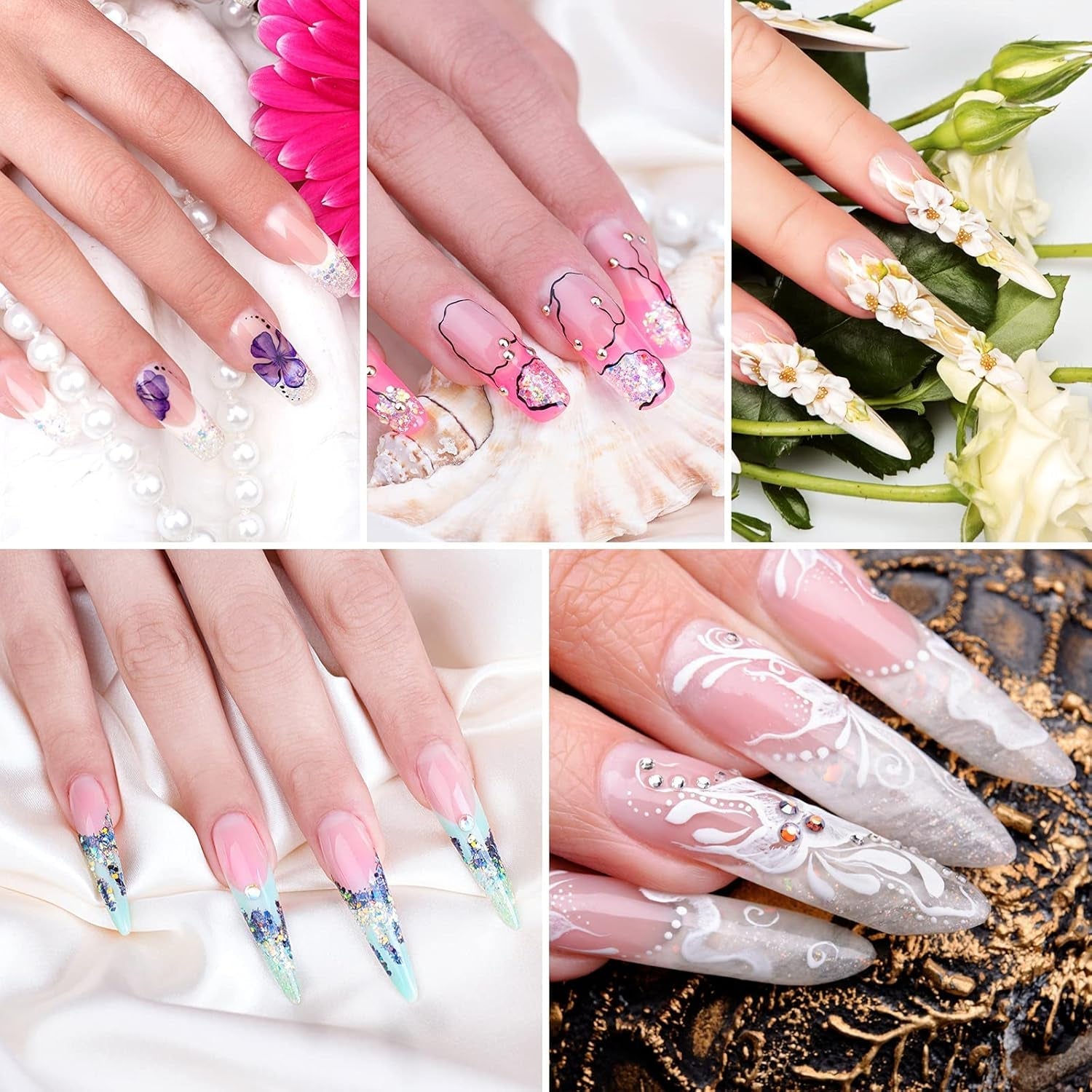 Lipici pentru unghii pentru vârfuri, BOLASEN Lipici pentru unghii extra puternic, 4 bucăți de lipici pentru unghii crăpate, Lipici pentru unghii, Lipici pentru unghii artificiale extra puternic, Lipici pentru unghii - 4 * 7 ml