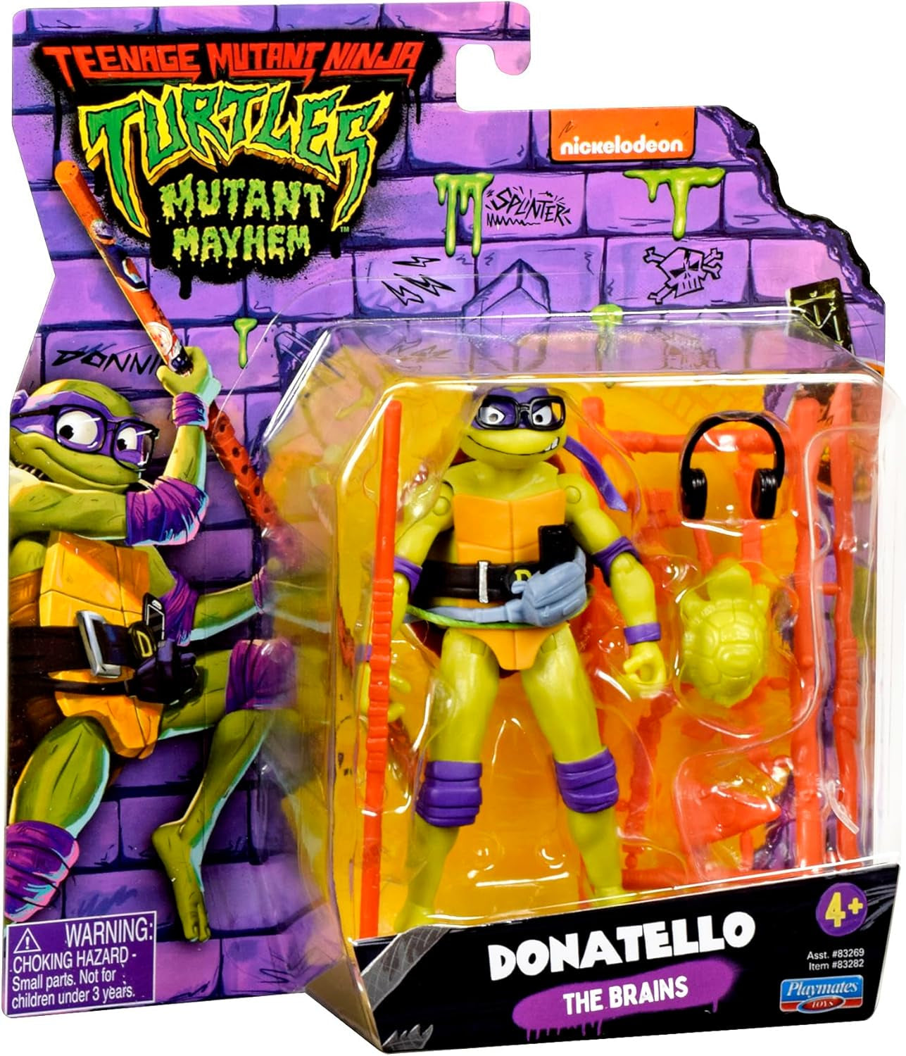 TEENAGE MUTANT NINJA Turtles – Donatello Basisfigur Actionfiguren Naty Shop
