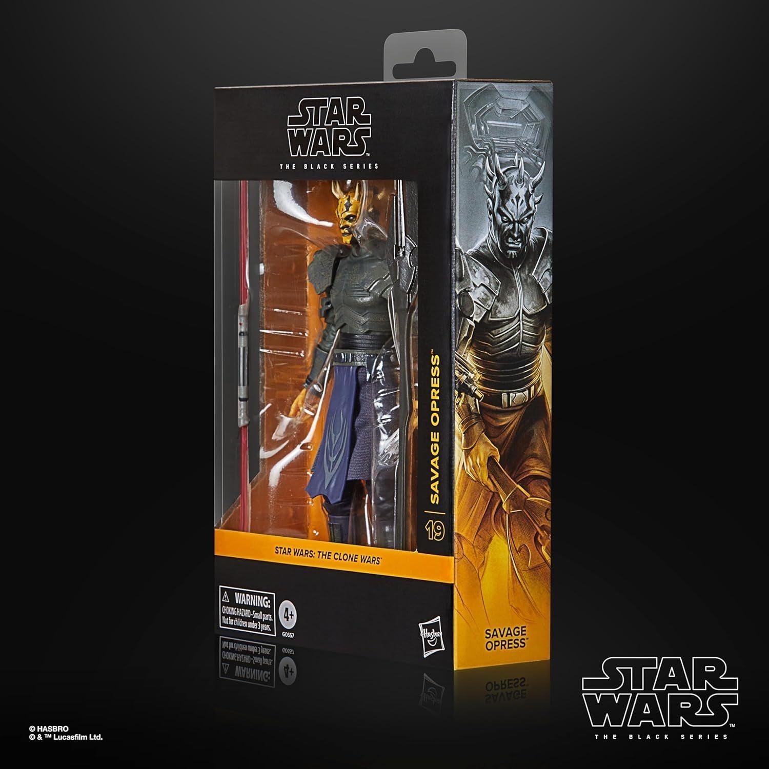 Star Wars Black Series Savage Opress, Star Wars: The Clone Wars Deluxe Sammelfigur (15 cm) Actionfiguren Naty Shop