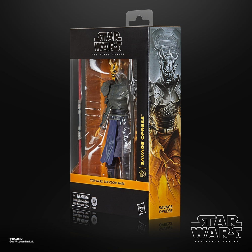 Star Wars Black Series Savage Opress, Star Wars: The Clone Wars Deluxe Sammelfigur (15 cm) Actionfiguren Naty Shop