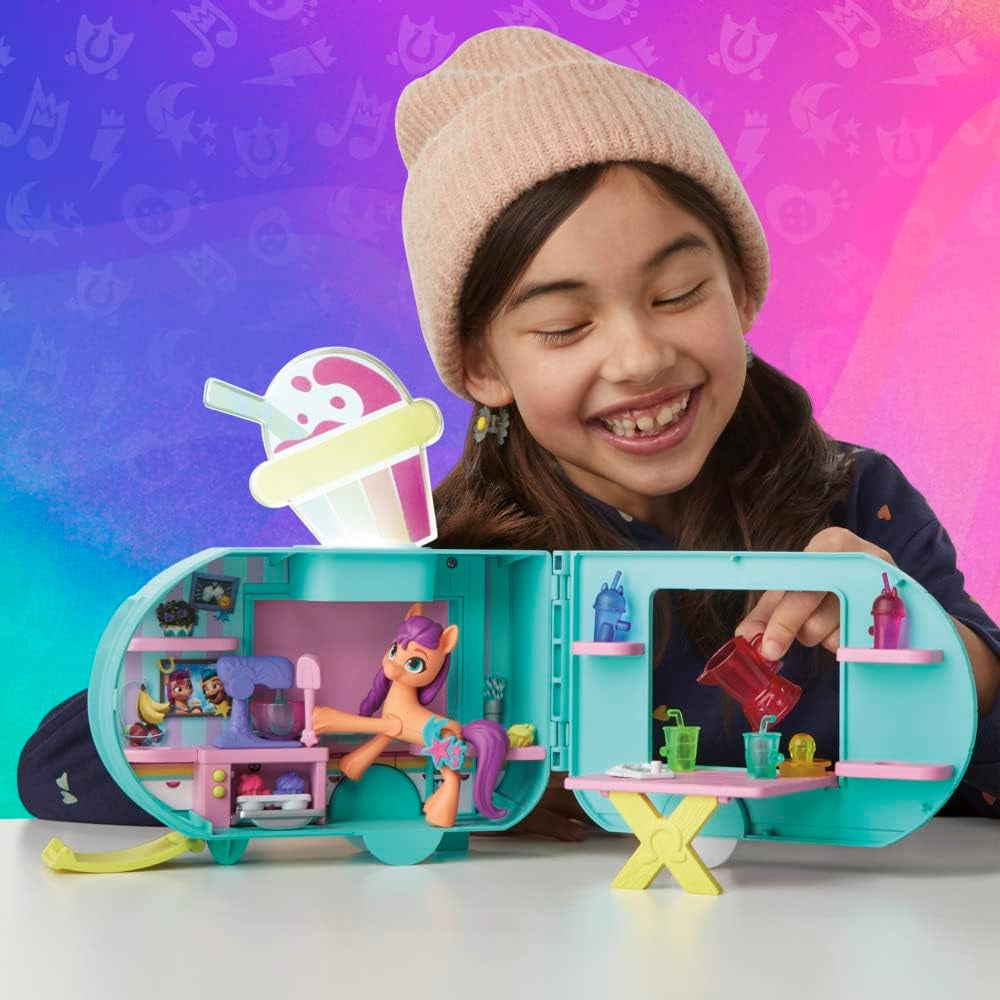 Micul Meu Ponei, Camioneta de Smoothies Sunny Starscout, Copita Poneiului la Inimă