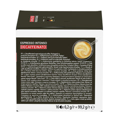 Nescafé Dolce Gusto Cafe Dolce Gusto Espresso Intenso Desc. | Nestle Pack 3 Kisten Mit 18 Kapseln,Die Jeweils 16 Einheit(3er Pack)
