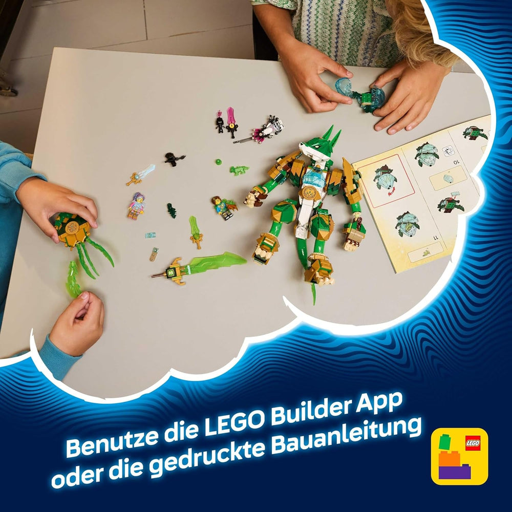 LEGO DREAMZzz 2in1 Krokodil-U-Boot - Spielzeug verwandelbar in Adler-U-Boot - inkl. 3 Minifiguren, 2 Spinnen und Einer sammelbaren blauen Schatz-Kreatur - Geschenk für Jungen ab 8 Jahren - 71512