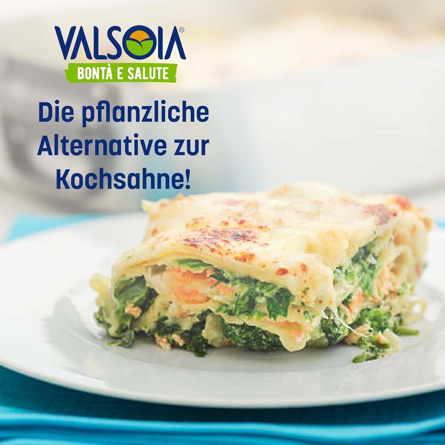 Cremă Condisoia, cremă ideală pentru gătit pentru persoanele cu intoleranță la lactoză, vegani și vegetarieni, versatilă în bucătărie, 6 x 200 g