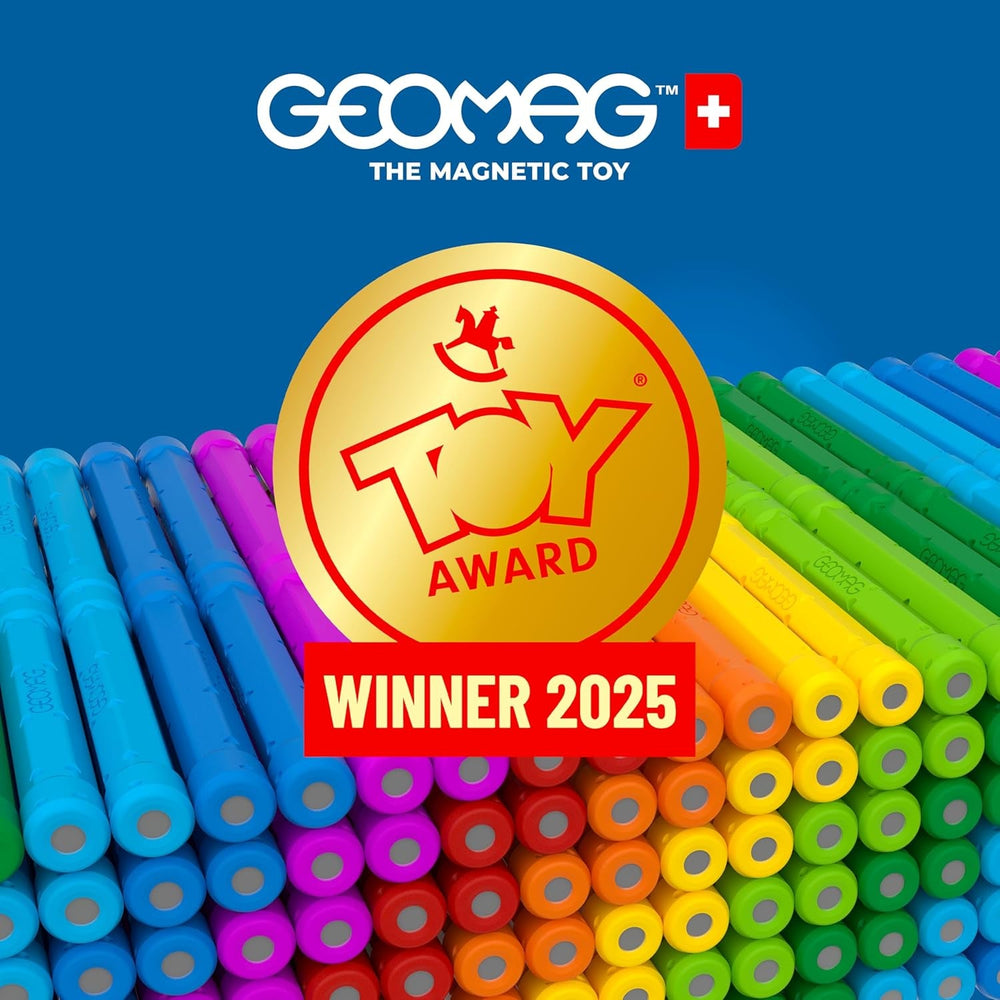 Geomag Magnetic Constructions, Original Magnetische Würfel, Magnetische Blöcke, Geschenk Kind 1 2 3 4 5 6 7 8 9 Jahre