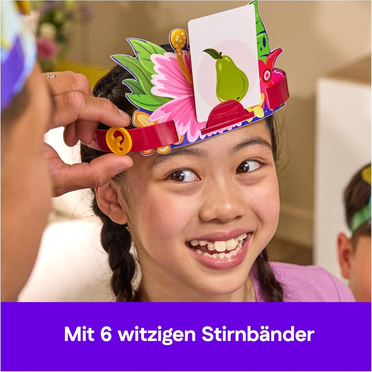 Spin Master Games – Hedbanz, das schnelle Ratespiel für die ganze Familie, Neuauflage (2025) mit tollen Spielkomponenten, für 2-6 Spieler ab 6 Jahren