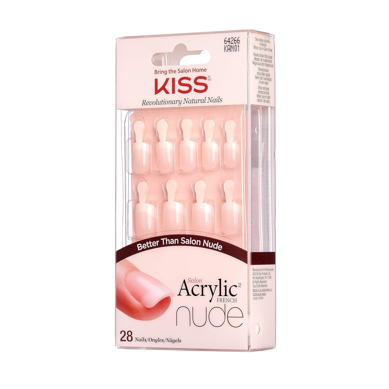 Kiss Nude Nails Cashmere & Nude Nails Unghii uimitoare