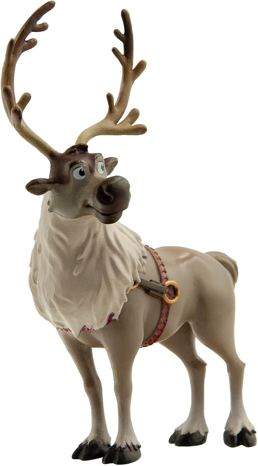 Bullyland 13514 - Sven das Rentier aus Walt Disney Die Eiskönigin, ca. 12 cm, detailgetreu, ideal als kleines Geschenk für Kinder ab 3 Jahren Actionfiguren Naty Shop Standardtitel