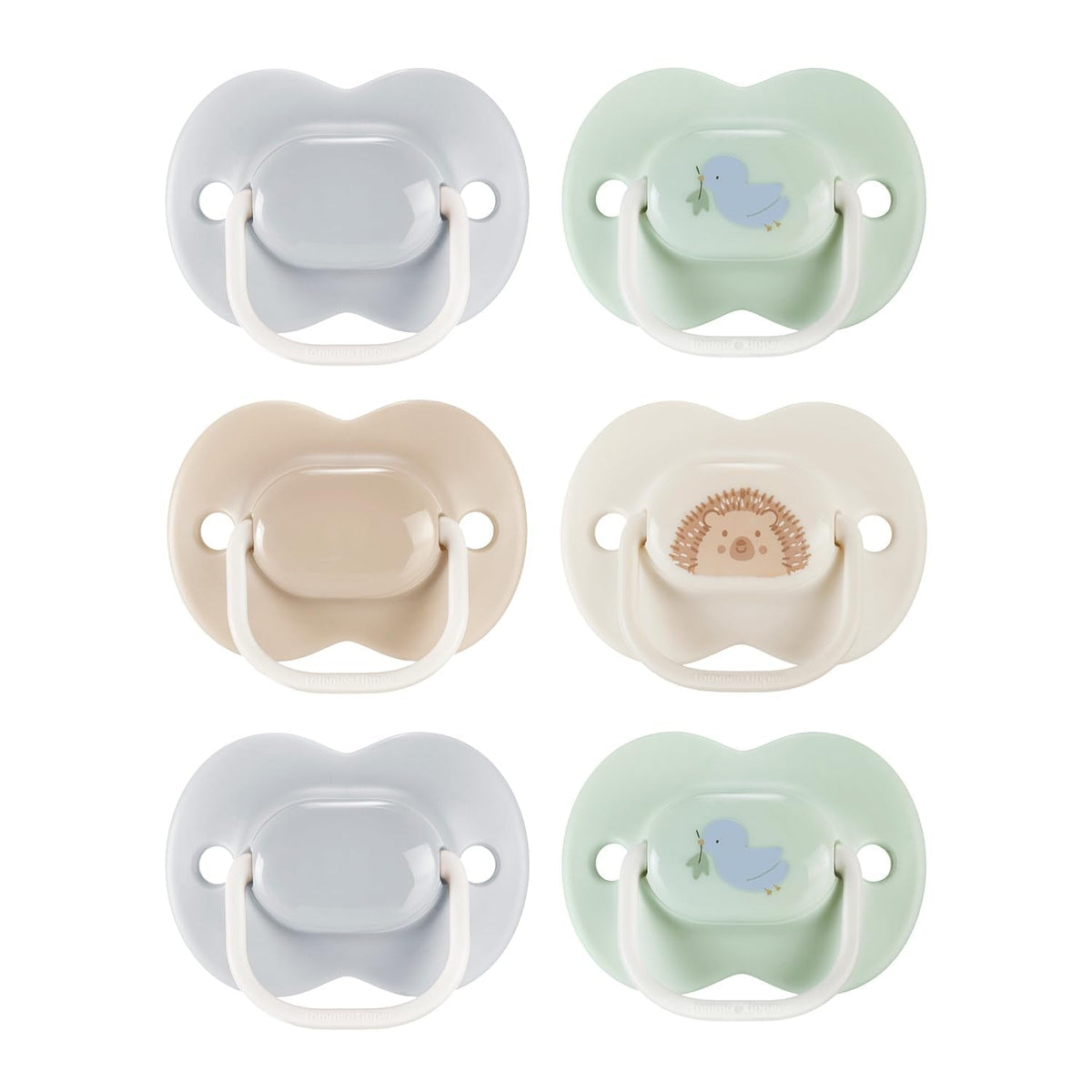 Suzete Tommee Tippee Anytime, 0-6 luni, pachet de 6 suzete simetrice, fără BPA
