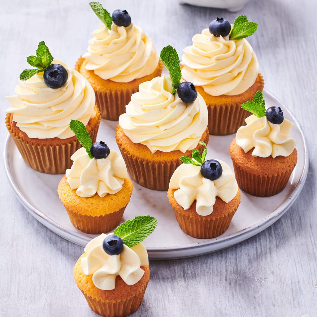 Funcakes Mix Für Buttercreme, Glutenfrei: Einfach Zu Verwenden, Cremig, Perfekt Zum Dekorieren, Abdecken Und Füllen Von Kuchen, Topping Auf Cupcakes, 500G Amestec pentru copt si gatit Naty Shop