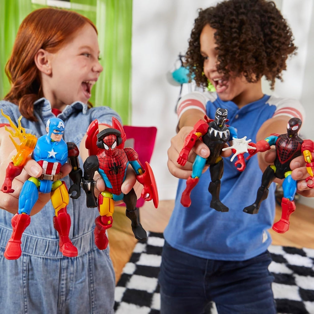 SPIDER-MAN Mixmashers Marvel Mix-And-Match Figura de acțiune și accesorii Action figures Naty Shop