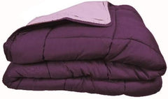 Calgary Polyester-Steppdecke, Pflaume/Lila, Polyester, Pflaume/Kohl, 220 x 160 x 1 cm Steppdecken und Steppdecken Naty Shop 200 x 200 x 1 cm