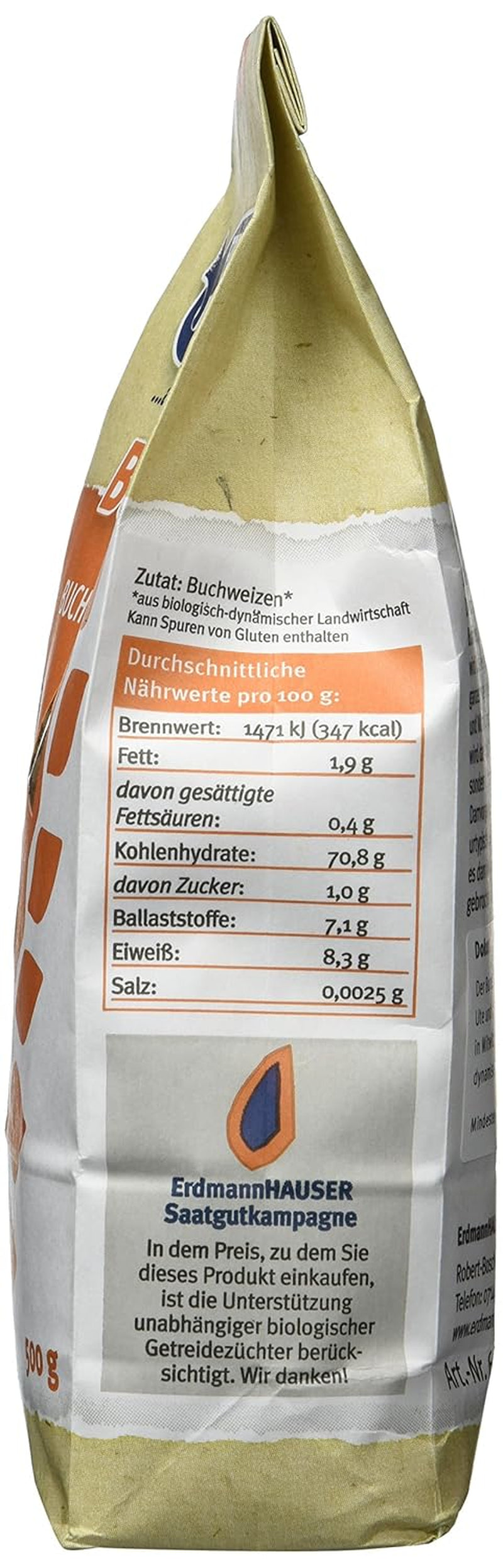 Bio-Buchweizen-Bulgur 6er Pack (6 x 500g)