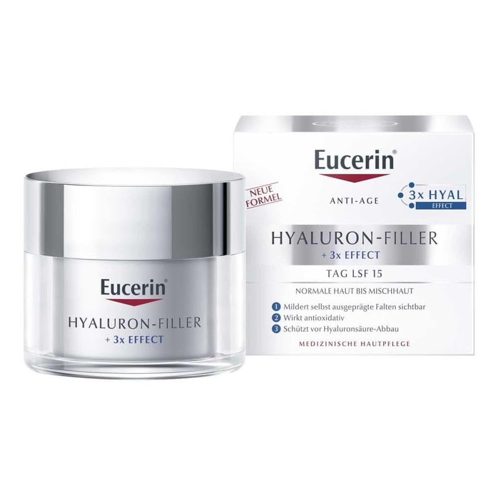 Anti-Age Hyaluron-Filler Augenpflege LSF 15, 15 ml Kosmetik und Schönheit Naty Shop 50 ml
