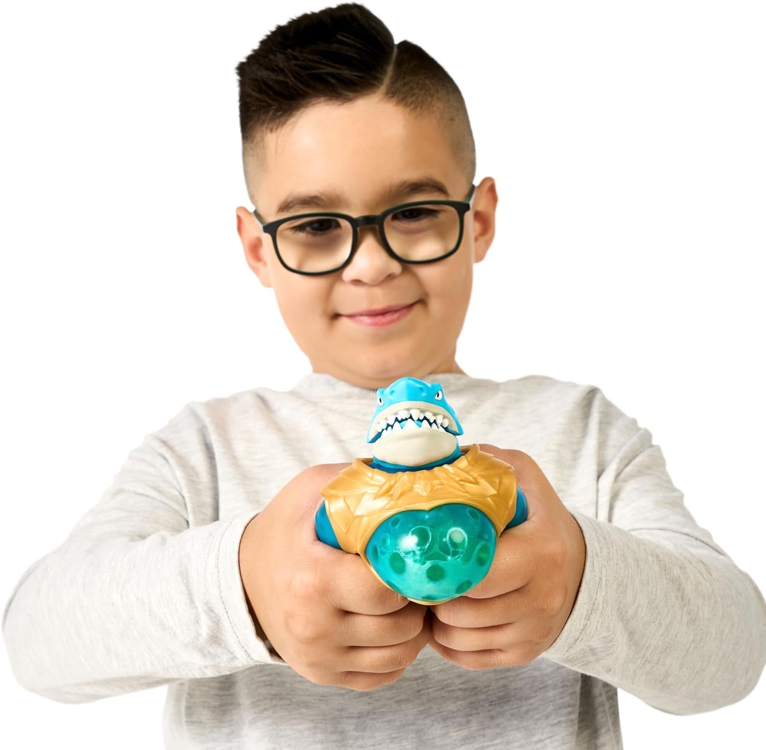 Heroes of Goo Jit To Deep GOO Sea Hero Pack mit Thrash. Superelastische und erweiterbare Actionfigur mit spezieller Schleimfüllung und beweglichem Kiefer. Actionfiguren Naty Shop