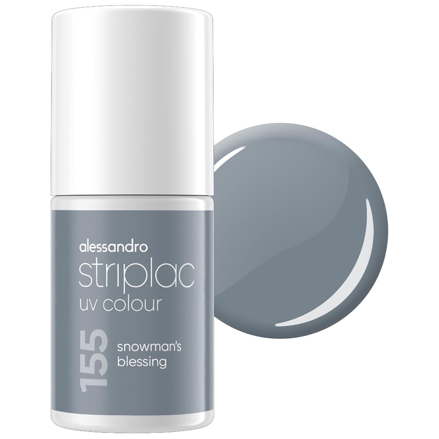 Oja UV alessandro Striplac The Elephant Way – Delicată și de lungă durată – Îndepărtare ușoară datorită tehnologiei de îndepărtare – Vegană și cruelty-free – 8 ml