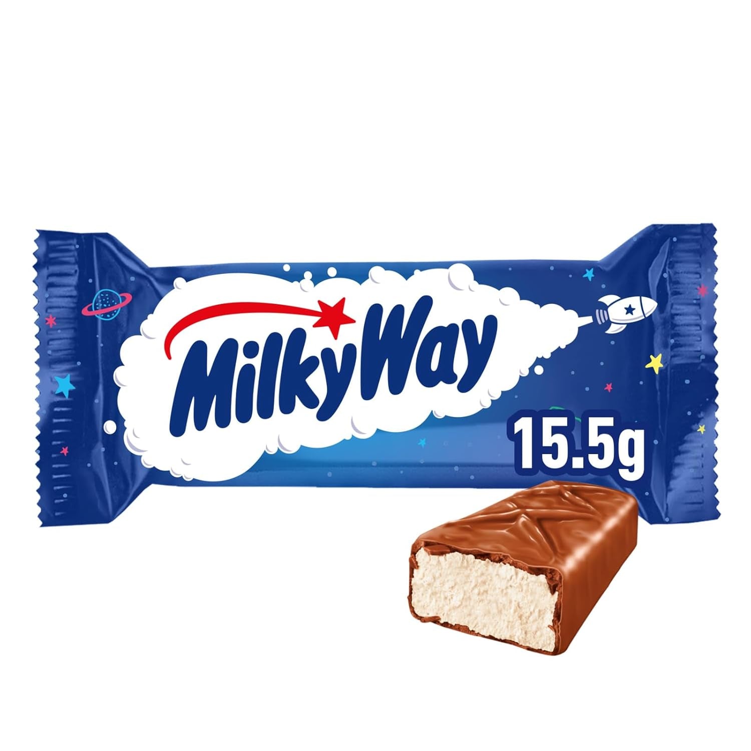 Mini batoane de ciocolată, pachet vrac de ciocolată, cremă de lapte ușoară, 150 x 15,5 g, 2,3 kg