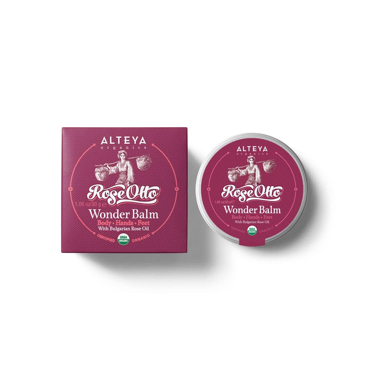 Alteya Organic Miracle Balm Rose 30 g Cosmetice si Infrumusetare Naty Shop