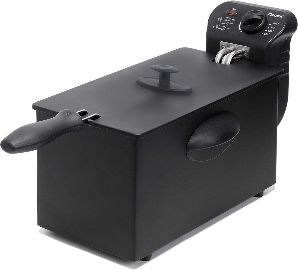 Bestron Ölfritteuse mit Kaltzonentechnologie, 3,5 Liter, 2000 Watt Appliances Naty Shop