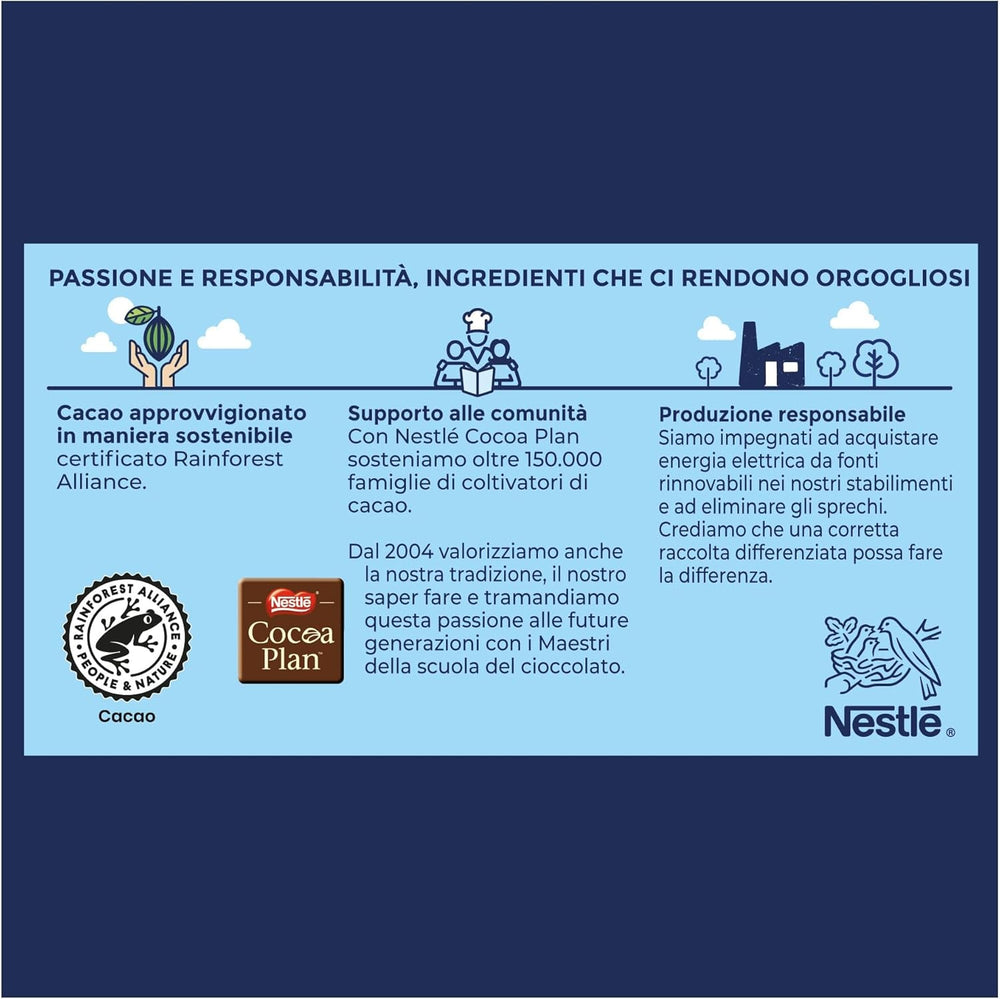 Perugina Baci, Schokolade mit Milchschokolade und Haselnussfüllung, 200 Gramm Naty Shop Chocolates