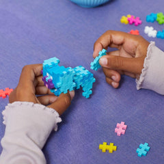 Plus-Plus 3962 Geniales Konstruktionsspielzeug, Learn to Build Haustiere, Kreativ-Bausteine für Kinder, 275 Teile