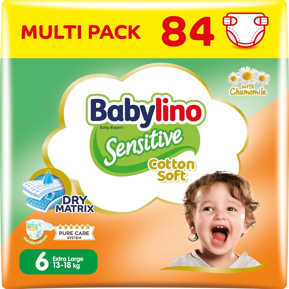Scutece pentru bebeluși Sensitive, mărimea 1, nou-născuți (2-5 kg), 26 bucăți