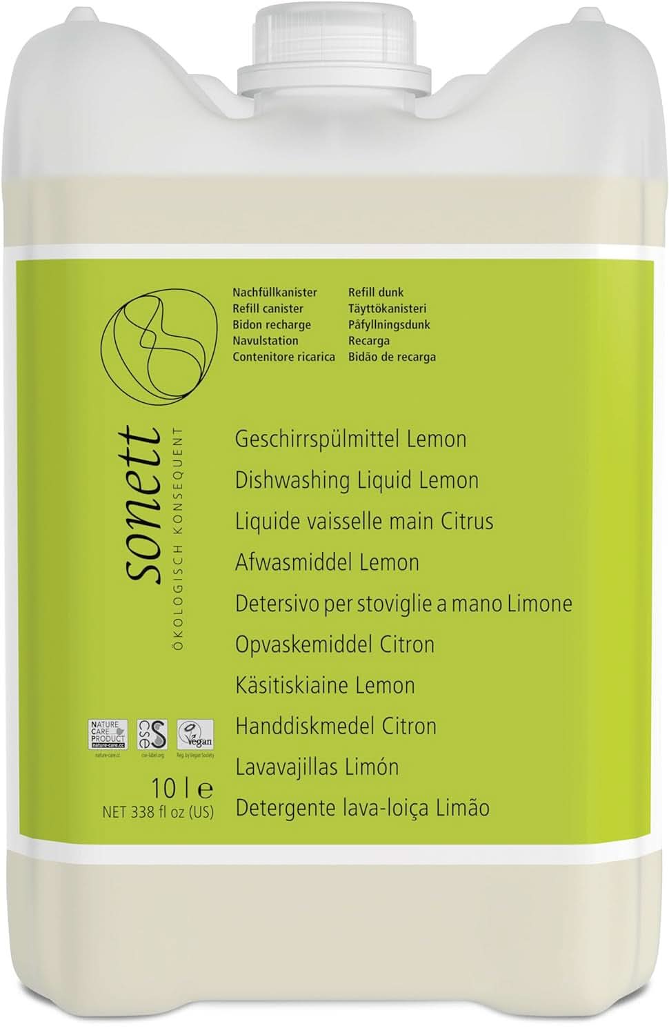 Lichid de spălat vase Sonett Lemon Detergenti Bucatarie Naty Shop