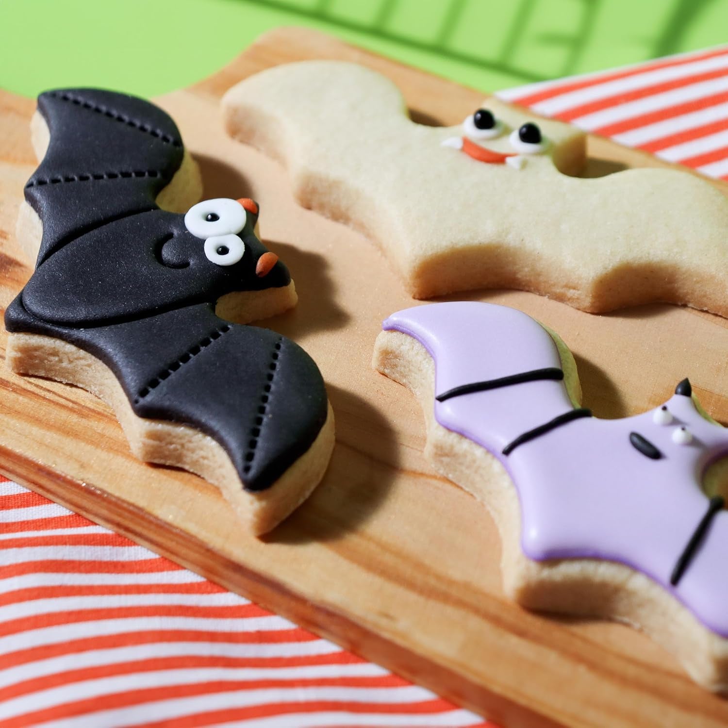 Forme de biscuiți Halloween cu prindere confortabilă (set de 4)