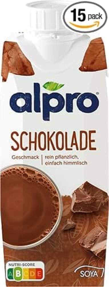 Alpro Schokoladen-Sojagetränk – vegan, laktosefrei, glutenfrei