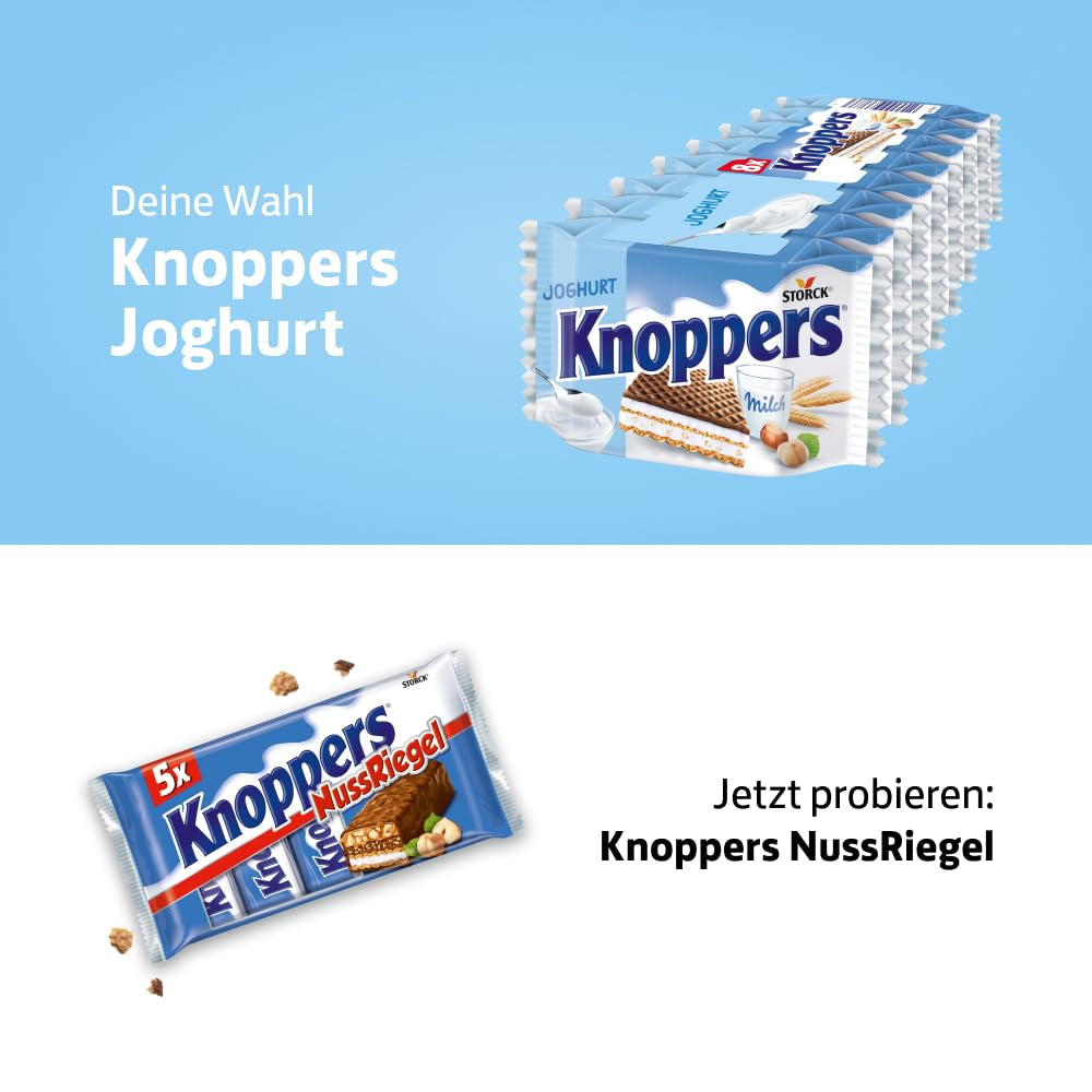 Iaurt – 4 x 200 g – Felii de napolitană umplute cu iaurt și cremă de nuga, alune de pădure și cacao