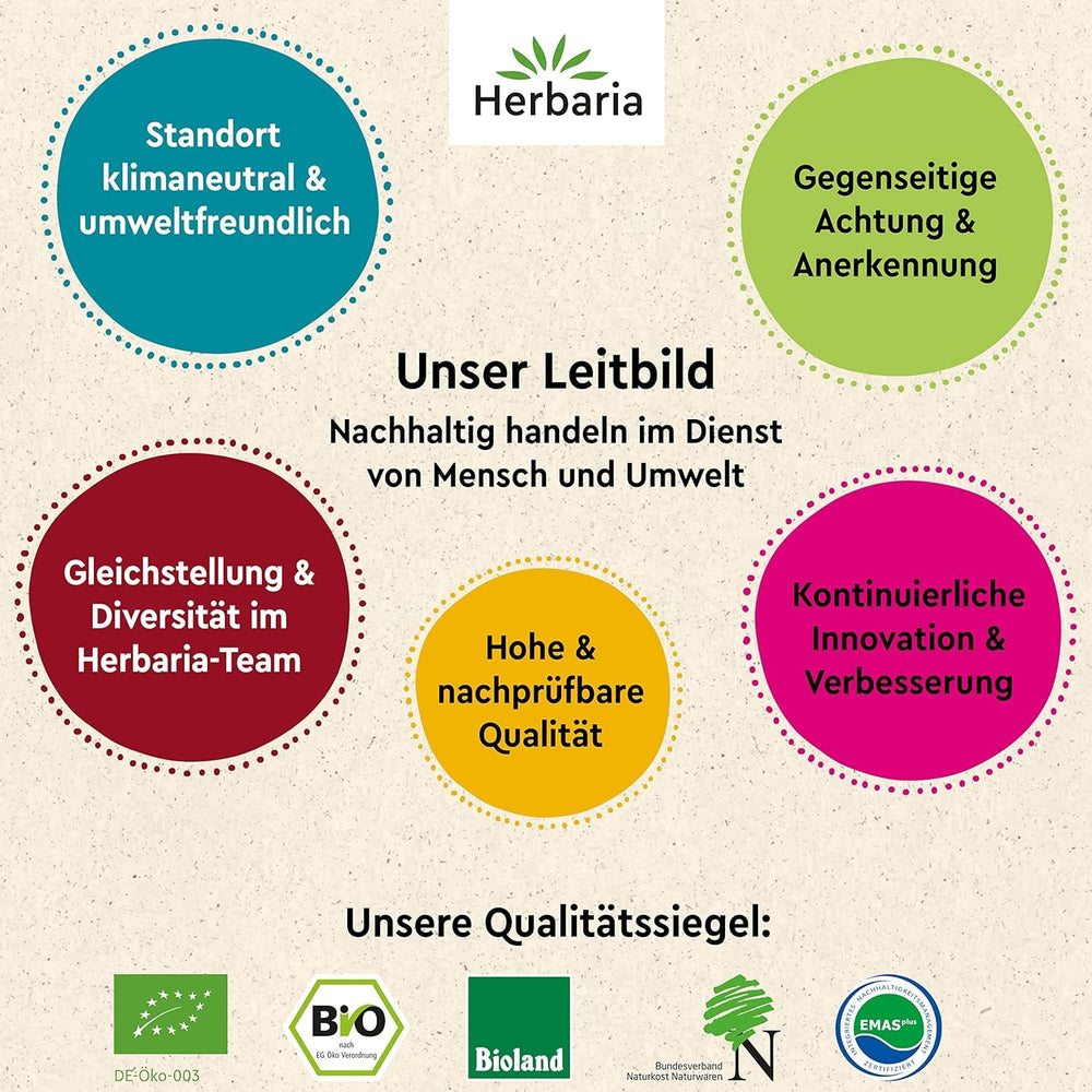 Herbaria Za'atar bio 25g S-Dose – Zatar Gewürz, Zaatar Gewürz - orientalische Bio-Gewürzmischung für Gerichte der Levante Küche - mit erlesenen Zutaten - in nachhaltiger Aromaschutz-Dose
