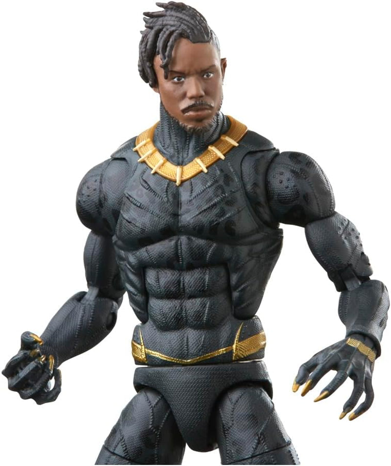 Hasbro Marvel Legends Series Black Panther Legacy Collection Killmonger 15 cm Sammelfigur mit 5 Zubehörteilen Actionfiguren Naty Shop
