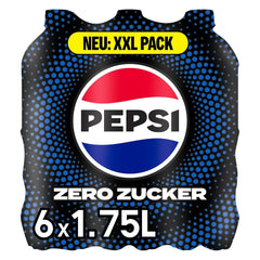 Pepsi Zero Sugar, Erfrischungsgetränk ohne Zucker von Pepsi, ohne Kalorien, Set 6 x 1,75 Liter Alkoholfreie Getränke Naty Shop