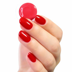 Oja UV alessandro Striplac Red Paradise – Delicată și de lungă durată – Îndepărtare ușoară datorită tehnologiei de îndepărtare – Vegană și fără cruzime – 8 ml
