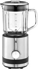 WMF Küchenminis Kompaktmixer, Mini Standmixer, 400 Watt, Standmixer Klein, Glasbehälter 0,8 L, Pulsstufe, Cromargan Matt Kitchen Naty Shop