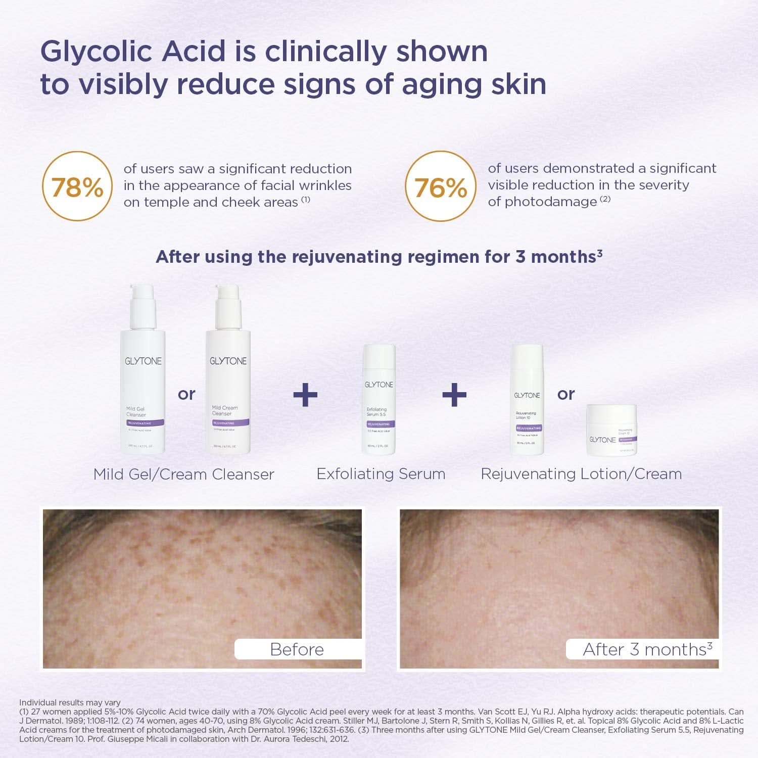 Glytone - Mild Cream Cleanser - Milde Reinigungscreme für trockene Haut Kosmetik und Schönheit Naty Shop