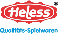 Heless 2504 - Bekleidungs-Set für Puppen, 2-teilig mit Strickjacke und Jeans, in den Farbvarianten Blau oder Pink, 1 von 2 Designs (zufällige Auswahl), Größe 35 - 45 cm